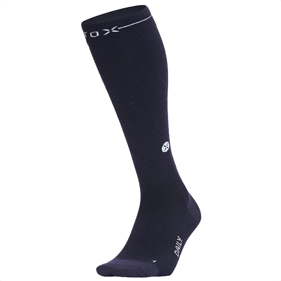 STOX Energy Socks | Socks for Men | Premium Compression socks | Comfortable Merino Wool Socks | Reduces Swelling | Prevents tired and painful legs |