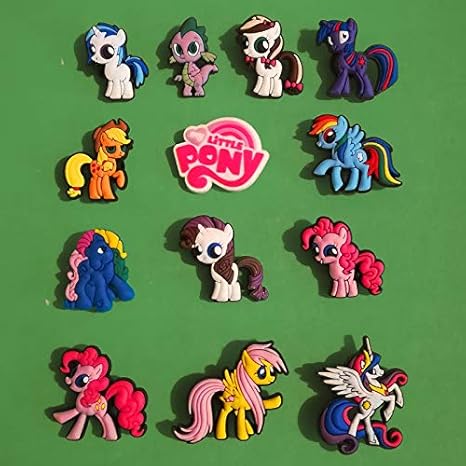 my little pony croc charms