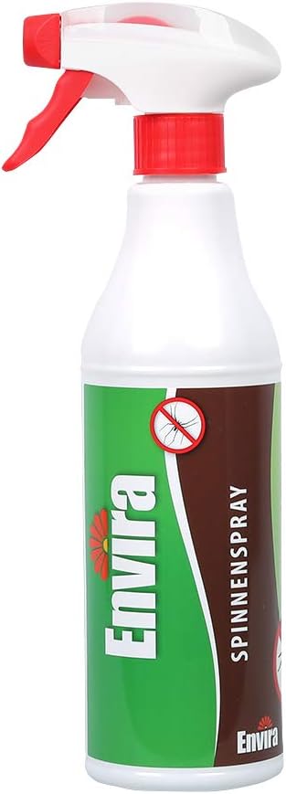 Envira Spinnen-Spray - Anti-Spinnen-Mittel Mit Langzeitwirkung - Geruchlos & Auf Wasserbasis - 500 ml