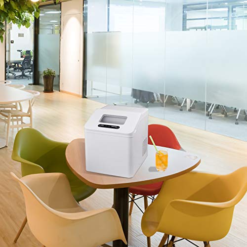 WOLTU Eiswürfelbereiter 150W Eiswürfelbereiter 20KG/24H Würfelbereiter 2,5L Eisbereiter Weiß EM02ws – Bild 5