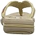 Skechers Women's Unrivaled Prefer Flip Flop,Tan/Amp/Multi Webbing,8 M US