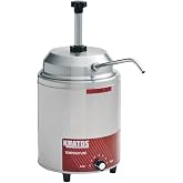 Kratos Electric Hot Topping Dispenser, 3.5 Quart Capacity. Accepts #10 Cans | Commercial Dispenser with Pump for Nacho Cheese, Hot Fudge, Caramel Sauce, and More. 120V (29M-009)