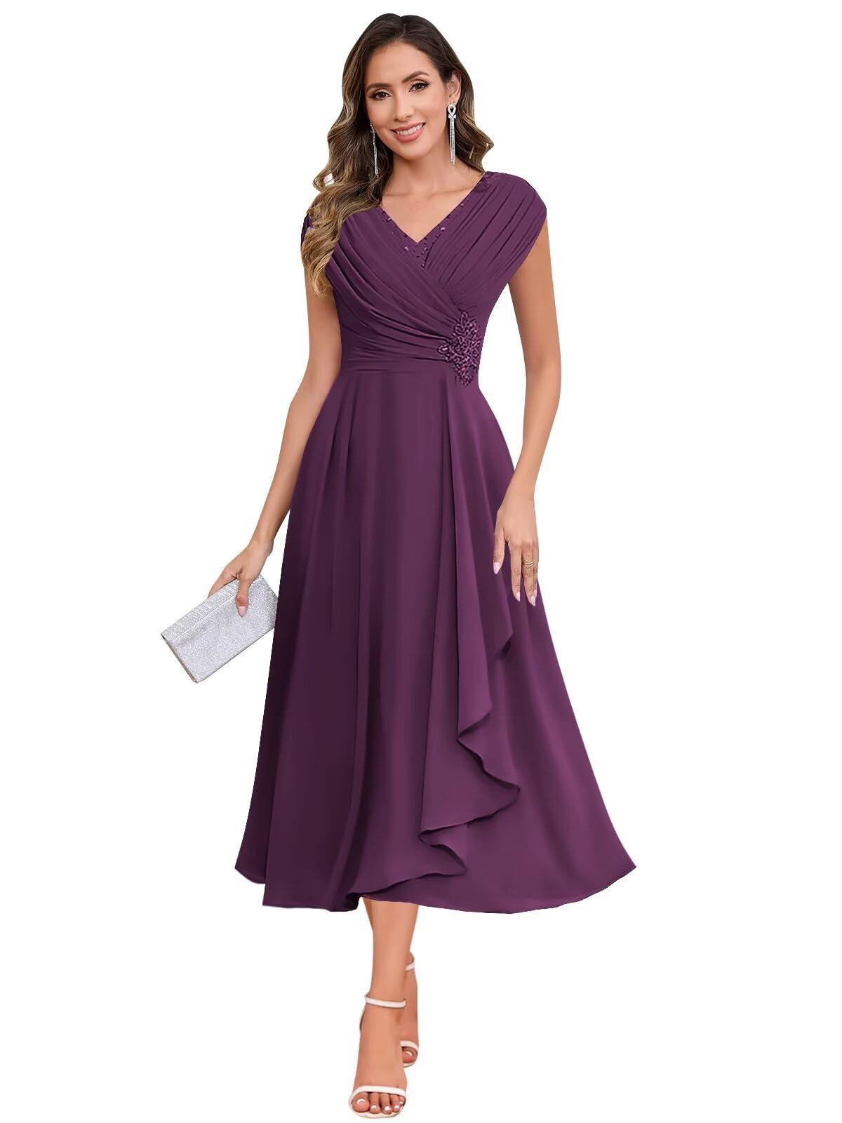 BOLENSYE Modest Grandmother of The Bride Dresses