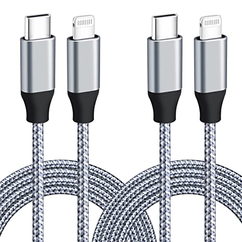 USB C to Lightning Cable,iPhone Charger Fast Charging [MFi Certified