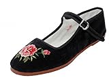 Shoes 18 Womens Cotton China Doll Mary Jane Shoes