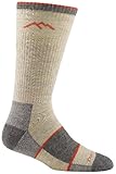 Darn Tough Vermont Men's Merino Wool Boot Full Cushion Socks, Oatmeal, Medium 8-9.5