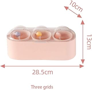 Gewürz Kartei Spice Box Gewürzglas Gewürzbehälter,Küchenbedarf Würzen Salz jar Gewürz Aufbewahrungsbox,Gewürzdosen Schüttdosen Streudosen Vorratsdosen,für die Küche,Wasserdicht,Vermeiden Sie Milben