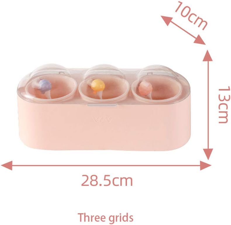 Gewürz Kartei Spice Box Gewürzglas Gewürzbehälter,Küchenbedarf Würzen Salz jar Gewürz Aufbewahrungsbox,Gewürzdosen Schüttdosen Streudosen Vorratsdosen,für die Küche,Wasserdicht,Vermeiden Sie Milben