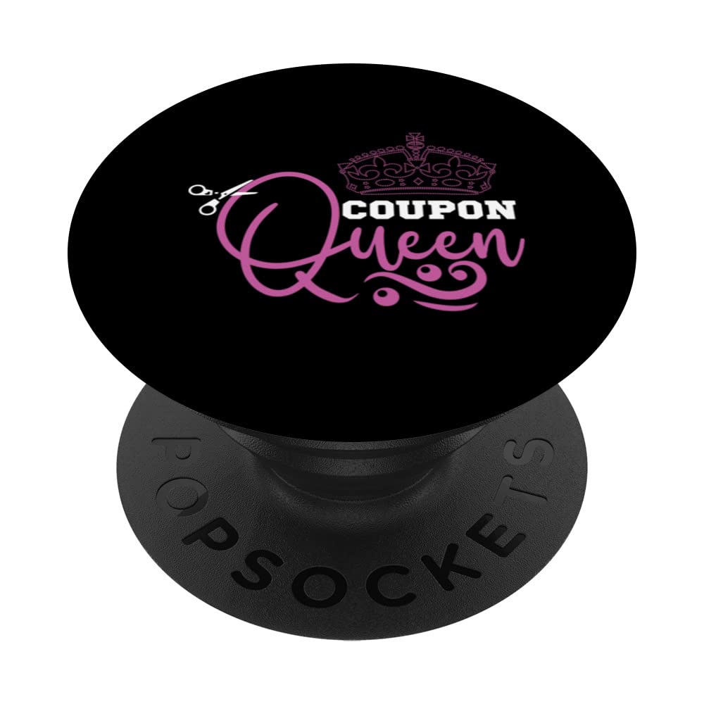 coupon queen funny couponing PopSockets Swappable PopGrip