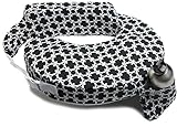 My Brest Friend My Brest Friend Nursing Pillow, Black and White Marina
