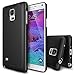 Ringke Cell Phone Case for Samsung Galaxy Note 4 - Retail Packaging - Black