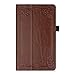 Fintie Folio Case for Amazon Fire HD 8 Tablet (7th/8th Generation, 2017/2018 Release) - Slim Fit Premium Vegan Leather Standing Protective Cover, Antique Bronze