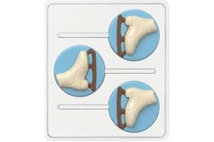 Ice Skate Lollipop Chocolate Candy Mold 280