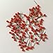 goeasybuy Red 100PCS 1/8 Inch Map Tacks Pushpins Map Tacks,