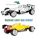 Liberty Imports Set of 4 Pullback Formula Race Cars with Light and Sound Effects
