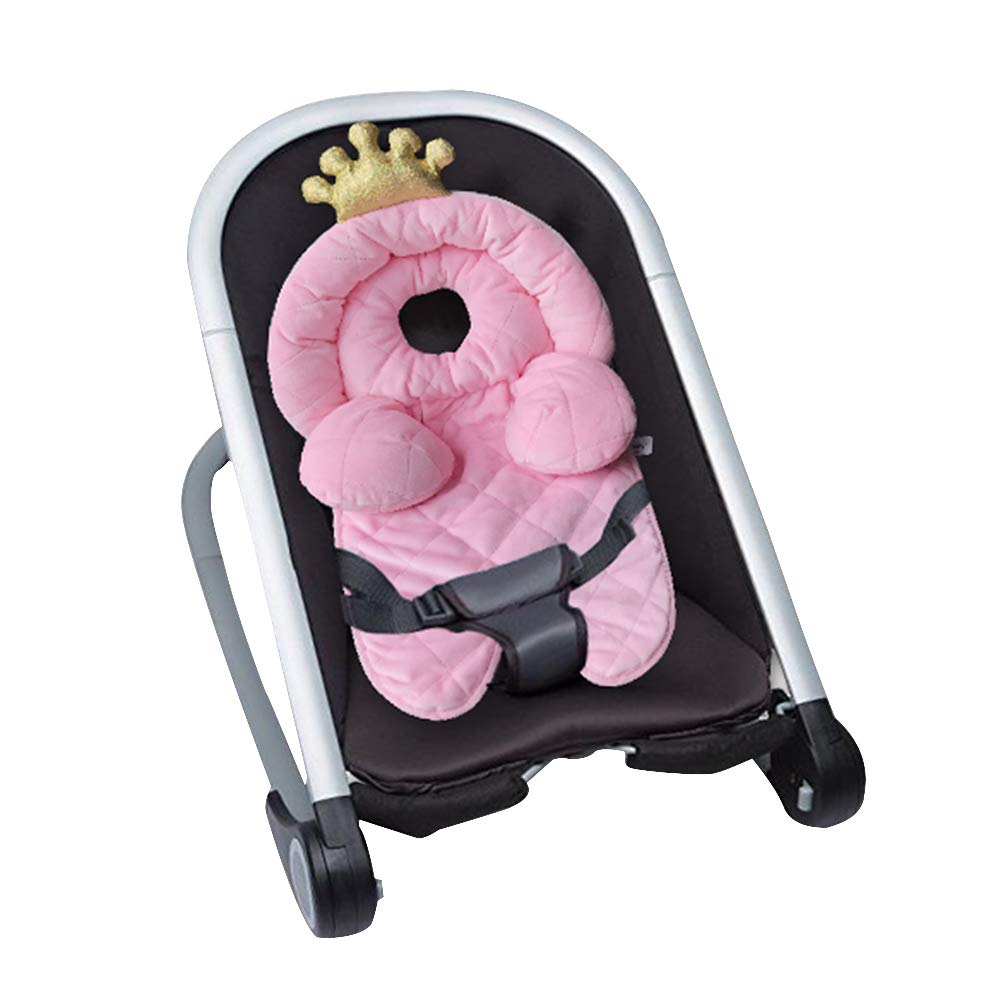 Pink Infant Head Body Support Pillow Newborn Baby Car Seat