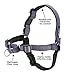 PetSafe Easy Walk Deluxe Dog Harness, No Pull Dog Harness – Perfect for Leash & Harness Training – Stops Pets from Pulling and Choking on Walks – Medium, Steel