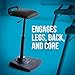 Vari Active Seat Basic - Adjustable Ergonomic Standing Desk Chair - Compact Wobble Perch Stool - Dynamic Range of Movement - No Assembly Required