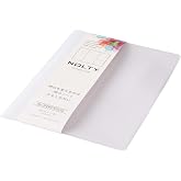 NOLTY NTBCV2152 Notebook Cover, B6, Clear, Japan Management Center