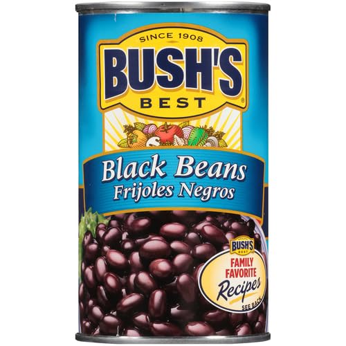 BUSH’S BEST BLACK BEANS, 26.5 OUNCE