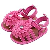 Voberry® Baby Infant Girls Flower Shoes Summer Crib Sandals