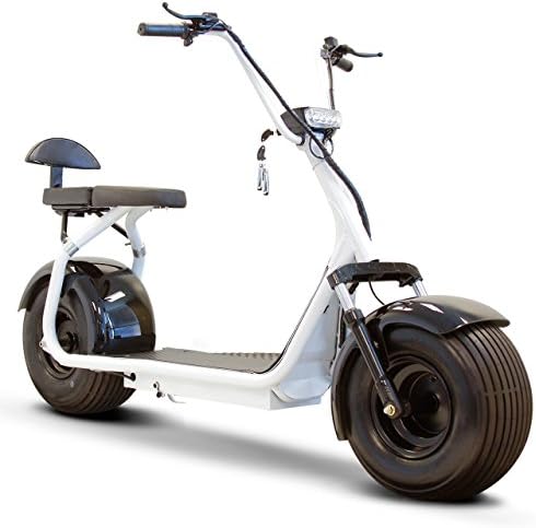 EWheels EW-08 Fat Tire Electric Scooter - White