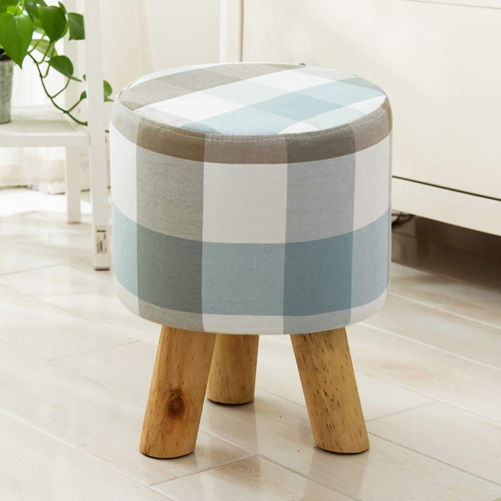 Amazon Com Visual Taste Creative Solid Wood Stool Foot Rest