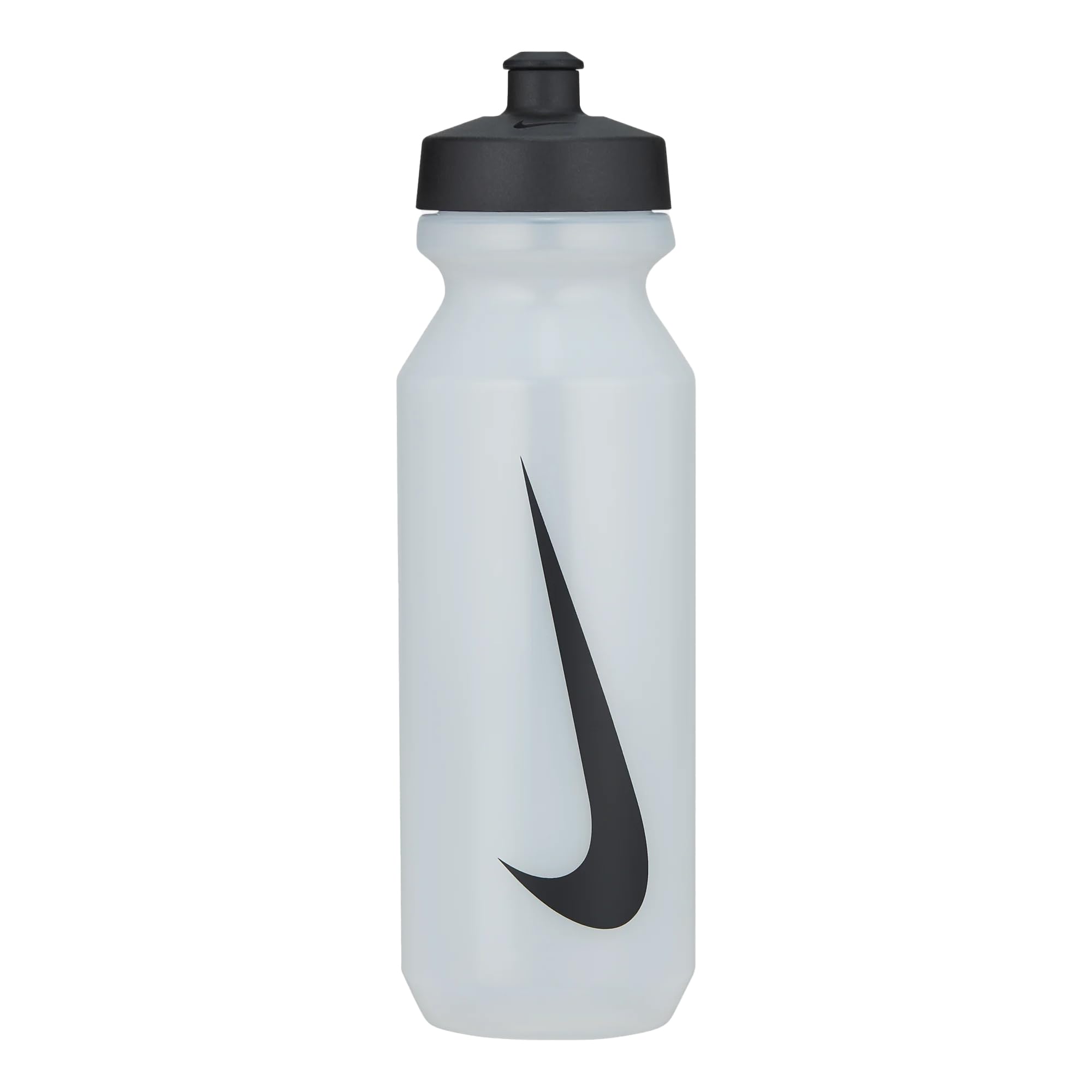 NIKE WATER BOTTLE BIG MOUTH 22oz CLEAR/BLACK