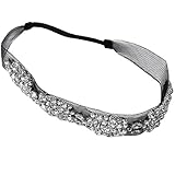 niceeshop(TM) Fashion Women Rhinestone Crystal Hair Band Elastic Headband