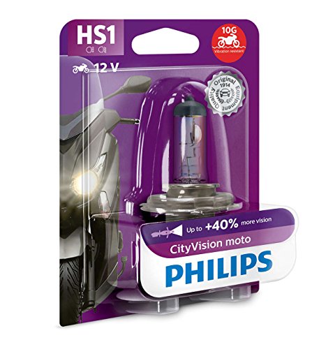 Philips City Vision Moto HS1 Up to 40% Brighter Halogen Bulb