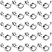 Radio Earpieces 20pcs/box Mic Headset Earpiece Earphone 2 Pin for Baofeng Walkie Takie 2 way Radio BF UV-5R/5RA/5RA+/5RB/5RC/5RD/5RE/5RE Plus/UV-82/BF-480/490/530/999/888/777/666S/7 (20 pcs earpieces) primary