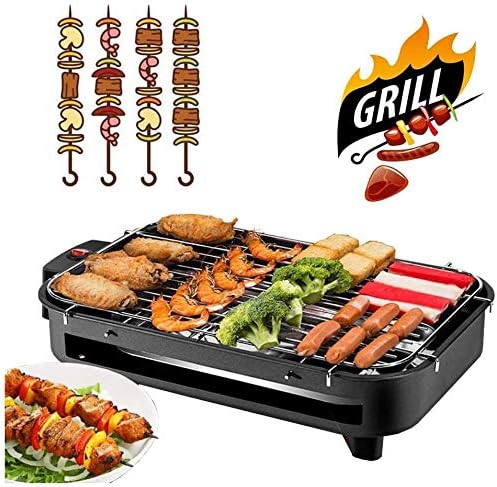 Review WYQ Indoor Small Barbecue Grill, Household Electric Smoke-Free ...