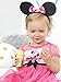 Minnie Mouse Toddler Girls Fantasy Gown Nightgown Pajamas (3T, Pink/Multi)