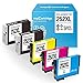 myCartridge Remanufactured Ink Cartridge Replacement for 252XL (2 Black 1 Cyan 1 Magenta 1 Yellow, 5-Pack)