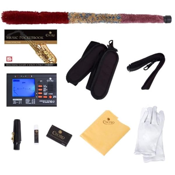 Saxofón alto Mendini  Dorado + Kit estuche - Imagen 8