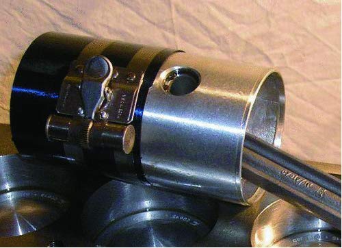 Piston Ring Service Tool Set, Piston Ring Set and Piston Ring Remover Tool for Groove Cleaner