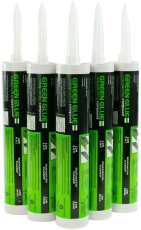 Case of Green Glue Noiseproofing Compound - 12 Tubes by Green Glue Company
