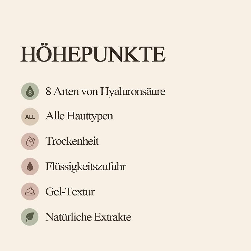 [VILLAGE 11 FACTORY] HYDRO BOOST GEL CREAM (50ml) Koreanische Hautpflege – Feuchtigkeitsspendende und beruhigende Gel-Gesichtscreme – Hyaluronsäure und Kamille – 87% natürliche Inhaltsstoffe – vegane — Foto 6 von 8
