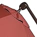 Abba Patio Offset Patio Umbrella 11-Feet Hanging Cantilever Umbrella with Cross Base and Umbrella Cover, Dark Red