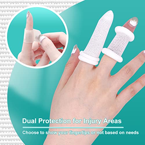 Dimora 30Pcs Finger Bandage Cotton-Made Elastic Bandages