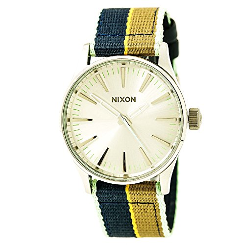 Nixon Men's A4262083 Sentry 38 Nylon Analog Display Analog Quartz Watch