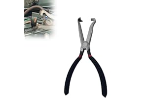 ANYSENT Electrical Disconnect Pliers,Electrical Connector Pliers 8 inch Automotive Tools,Fuel Line Pliers Disconnect Repair Tools for Car,Universal Pipe Clip Repair Tool (1, Black)