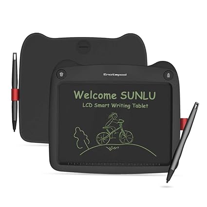 Sunlu LCD-Schreib-Tablet, 22,9 cm (9 Zoll) elektronisches Zeichen- und Schreibbrett, tragbares Schreib-Notizblock, Geschenk f