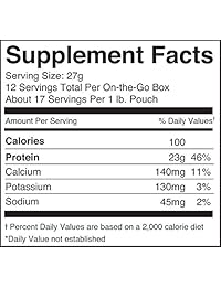 BiPro Renew - Polvo aislante de proteínas 100 % de rueda, sin sabores, 1 libra