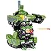 Best Choice Products Toy Transformer RC Robot Tank Remote Control Car w/ USB Charger - Green
