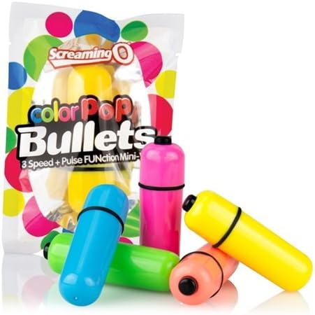 CP-BUL-110E - The Screaming O Color Pop Bullets - Assorted Colors - Each