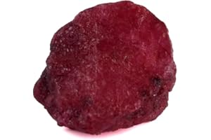 GEMHUB Certified Red Ruby Stone 33.00 Ct Rough Ruby Healing Reiki Crystal Gem for Home Decoration