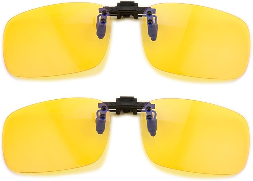 Gudzws à clipser antilumière bleue avec filtre UV antifatigue oculaire Unisexe 2