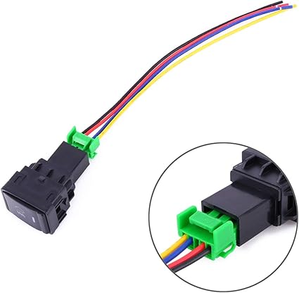 Amazon Co Jp 車のスイッチ 日産シルフィ用ケーブル グリーンライト とカーフォグランプ5ピンオン オフボタンスイッチ 家電 カメラ