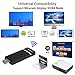 Mirascreen Wireless Display Dongle WiFi Video Receiver 2.4G HDMI Adapter 1080P with Internal Antenna Screen Mirroring from Phone/PC to HDTV/Monitor Projector Support Miracast Airplay DLNA